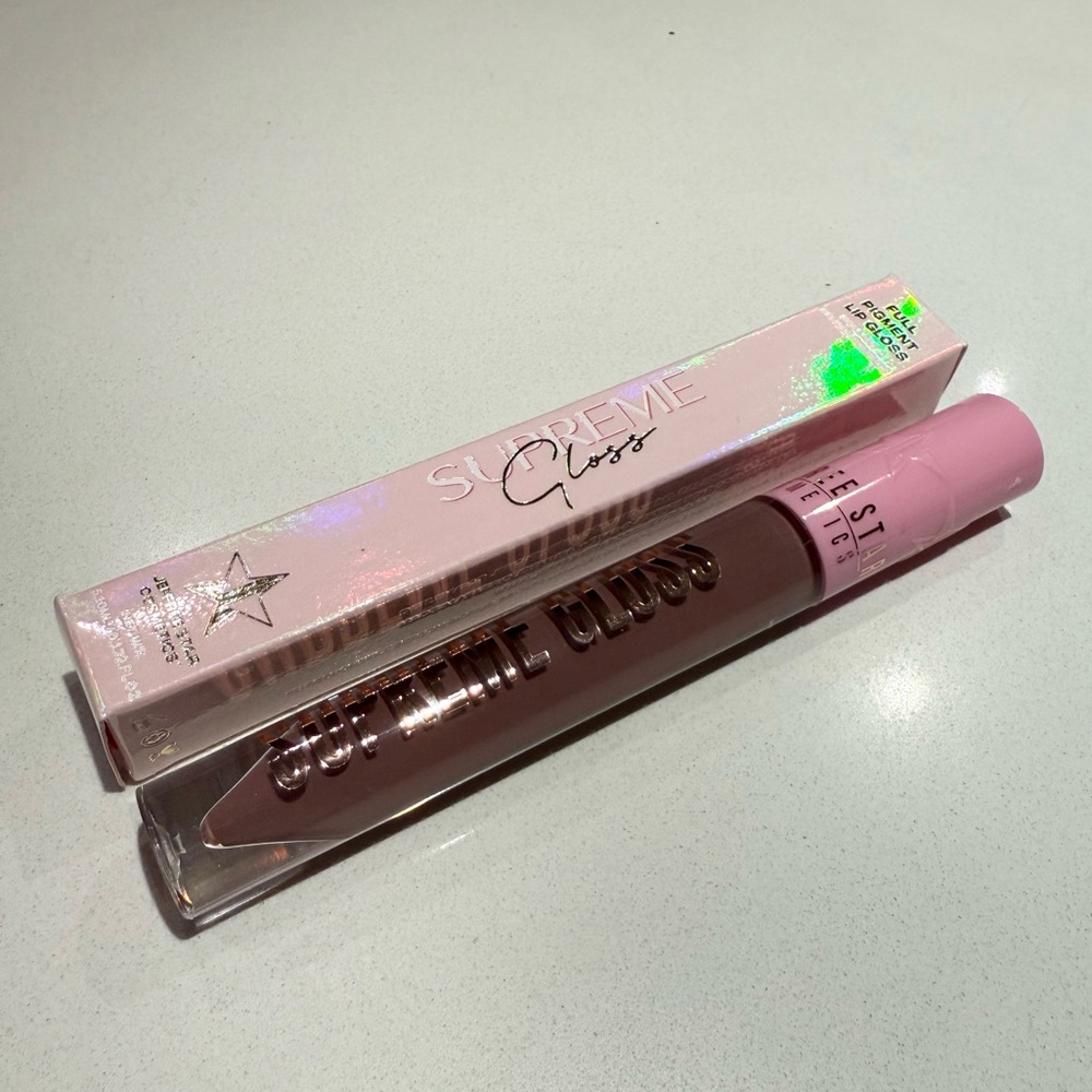 Brand New JEFFREE STAR Cosmetics SUPREME GLOSS - TEA BAG